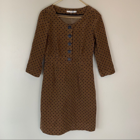 Boden Placket Cord polka Dot - Picture 1 of 3